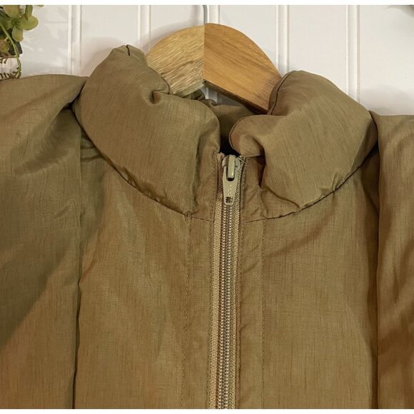 Vintage Utex Small Green Hooded Parka Coat With Wooden Toggles & Front Pockets - Picture 4 of 16
